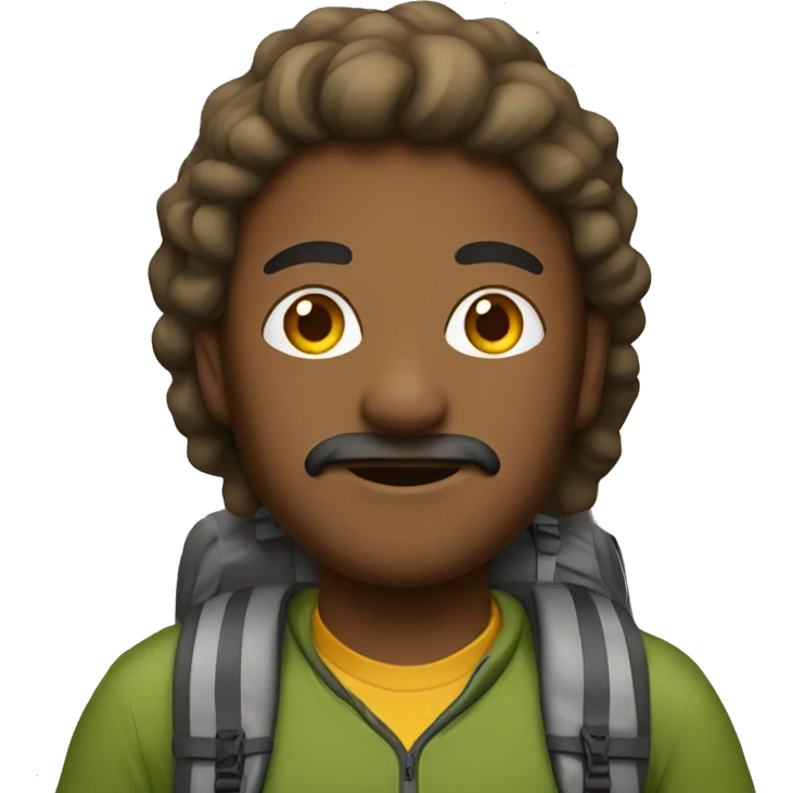 hiker emoji