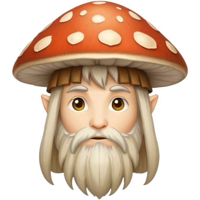 mushroom druid hobbit emoji