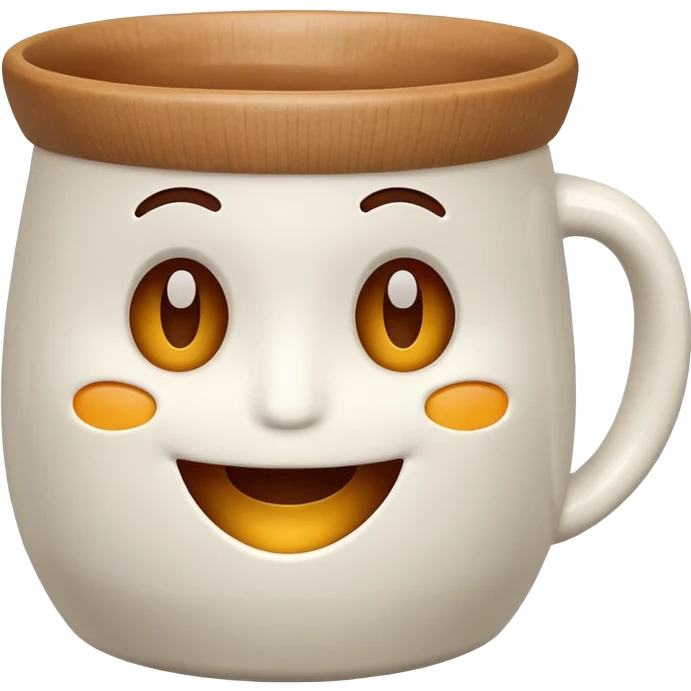 talking cup emoji