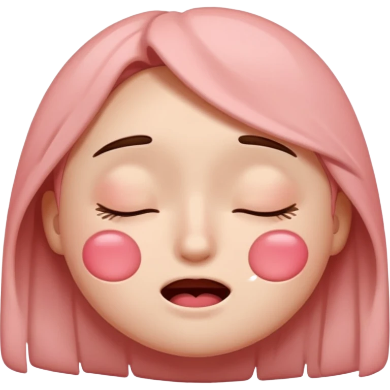 normal blushing emoji closing eyes in embarrassment emoji