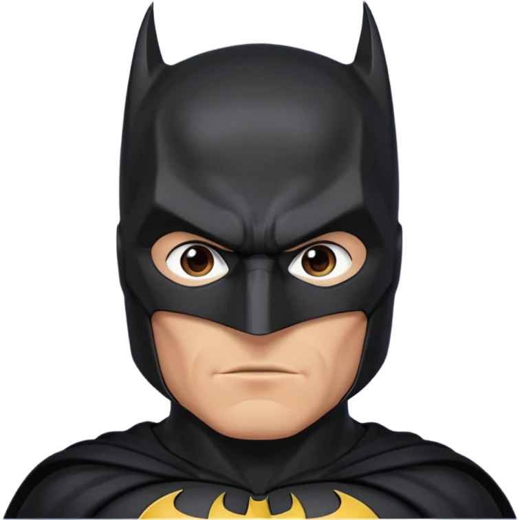 Mad batman emoji