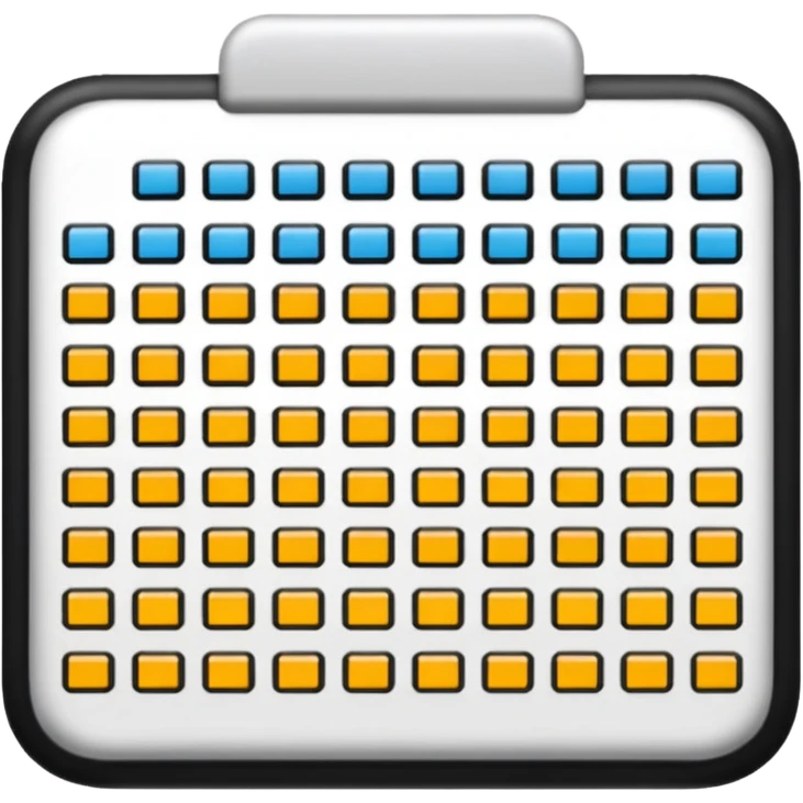 Timetable emoji