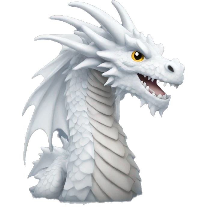 white dragon scale emoji