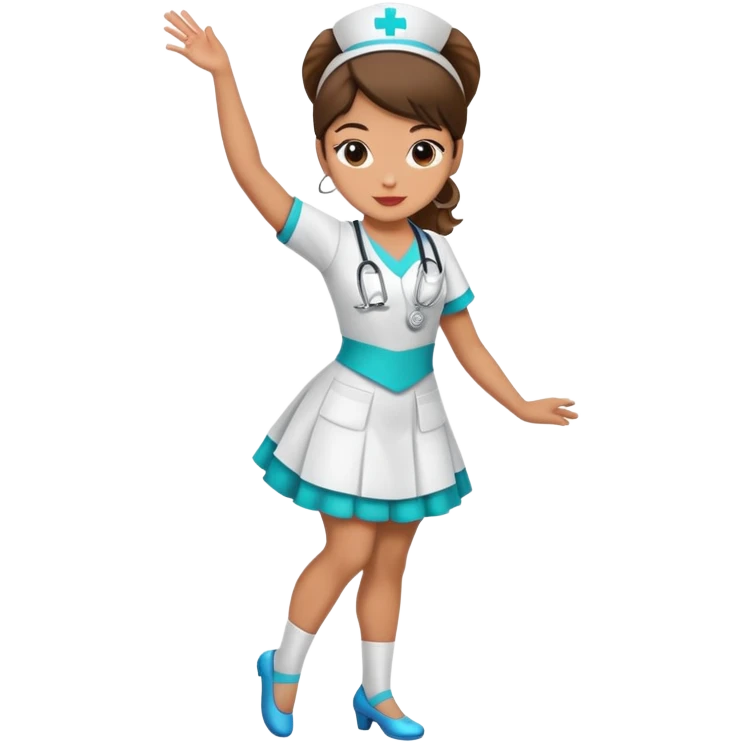 Nurse who’s a dancer emoji