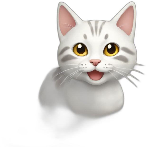 Swats cat smiling emoji