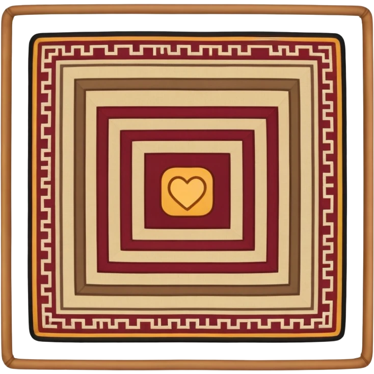 A carpet emoji