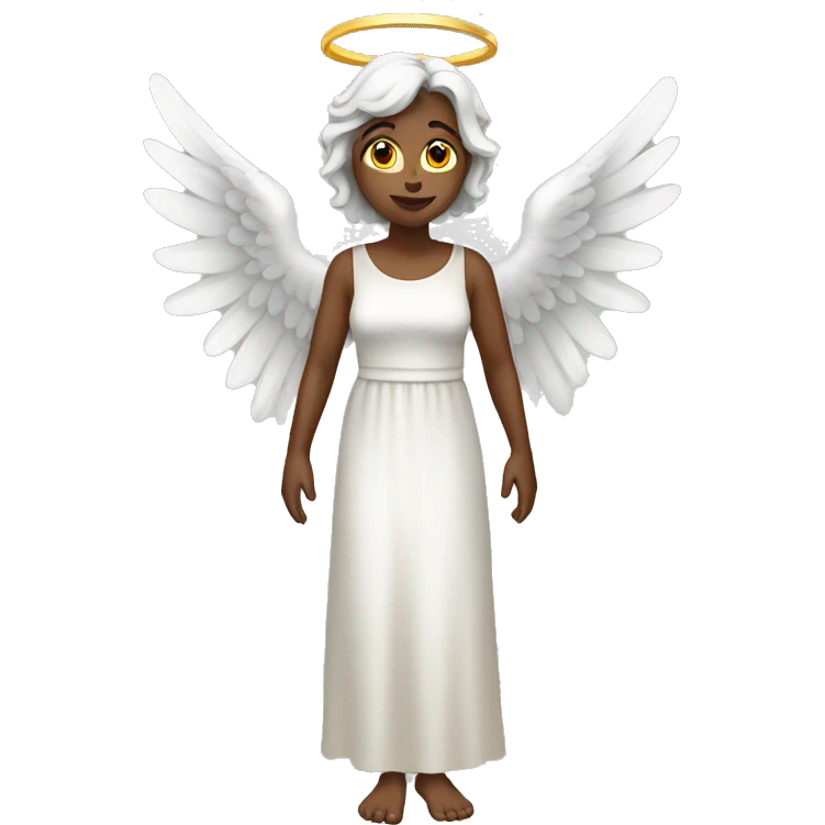 Angel woman full body emoji