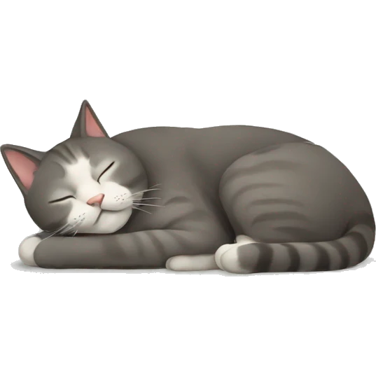 Cat-sleeping emoji