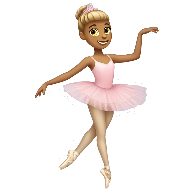 caucasian ballerina emoji