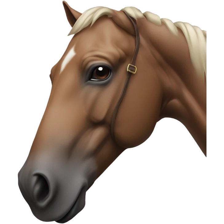 Human head on horse body  emoji
