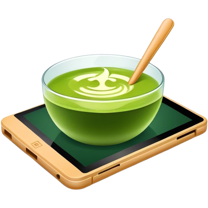 kindle na cor verde matcha sem capinha emoji