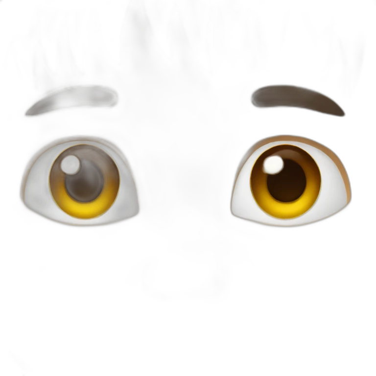 man chinese whiskers single-fold eyelid emoji
