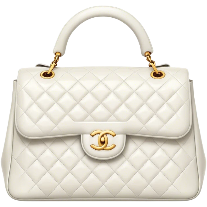 white chanel purse emoji