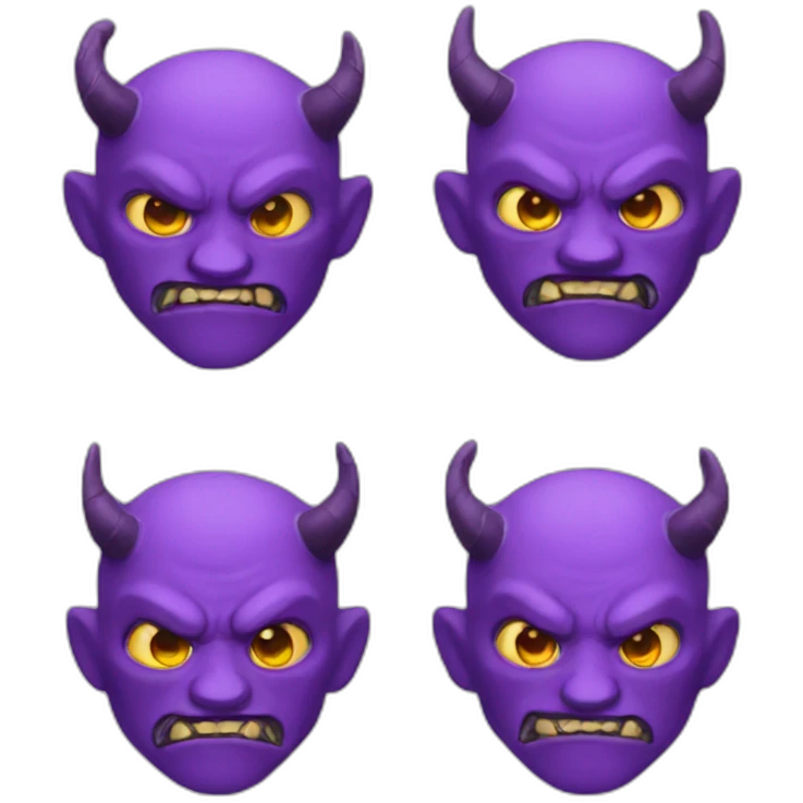 Purple Demon emoji