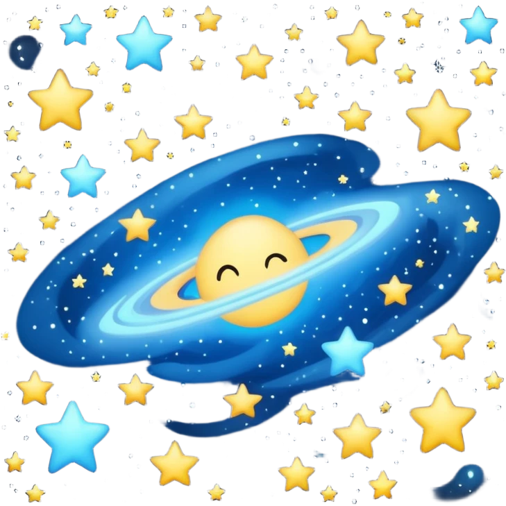 Sky stars galaxy emoji