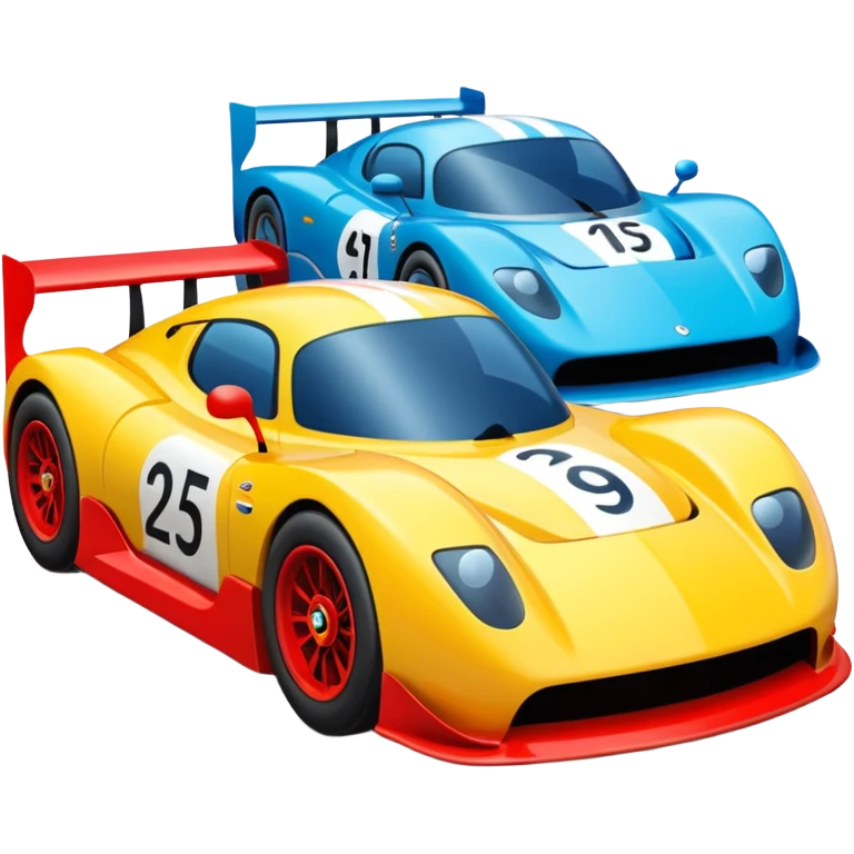 racing cars emoji