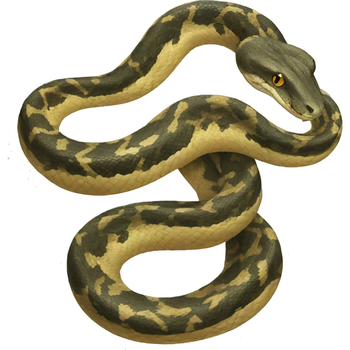 Big Python emoji