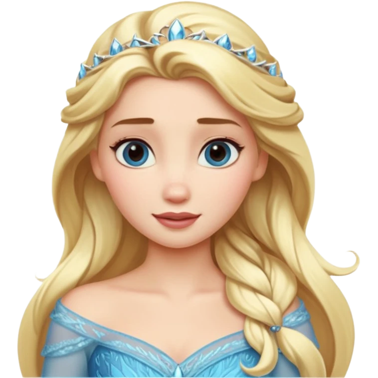 Elsa warier princess emoji