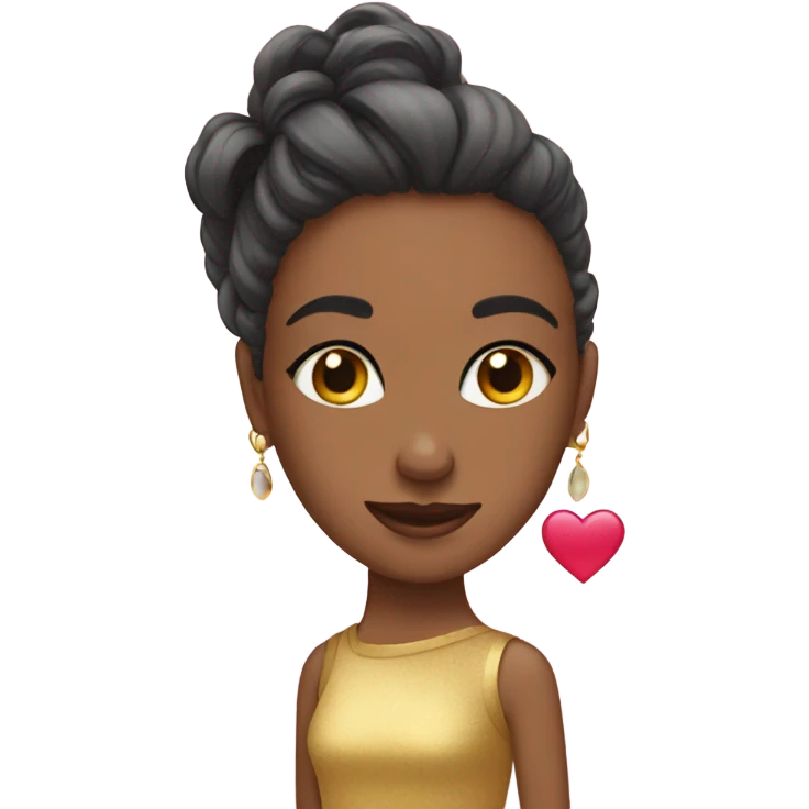 Glamour heart emoji