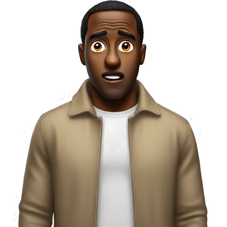 surprised diddy emoji