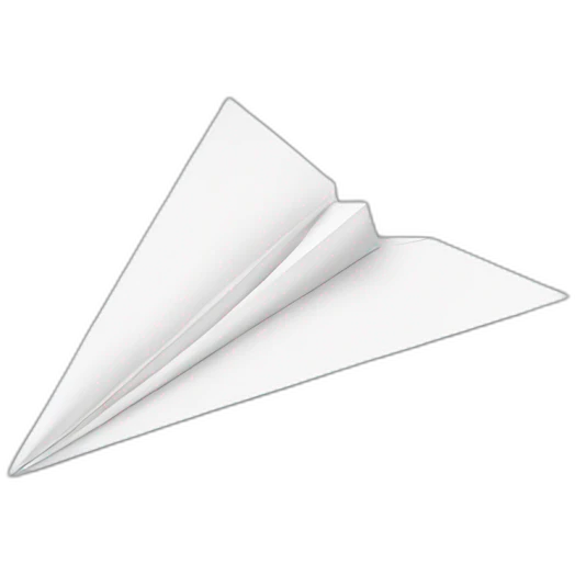 Paper plane emoji