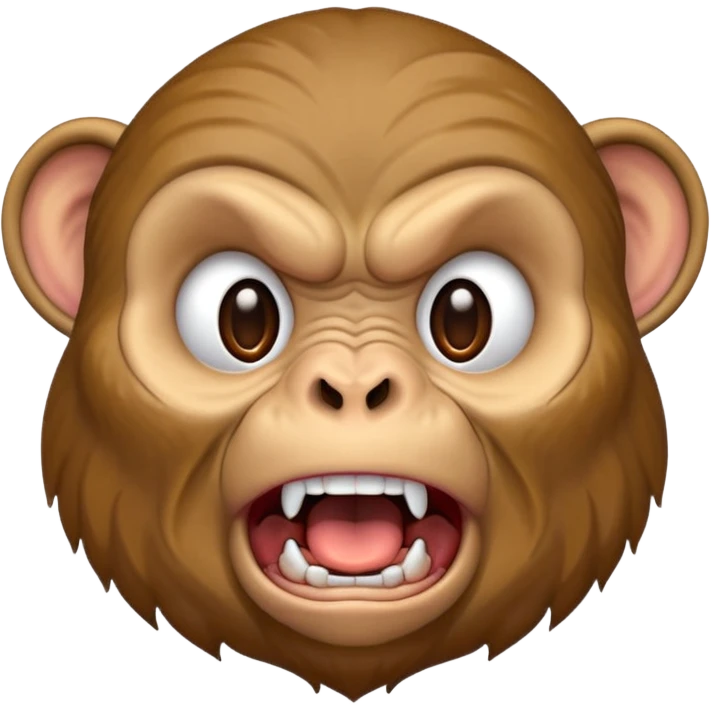 monke screaming emoji