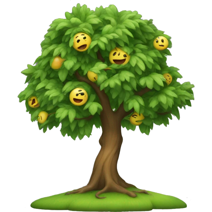 Dancing tree emoji