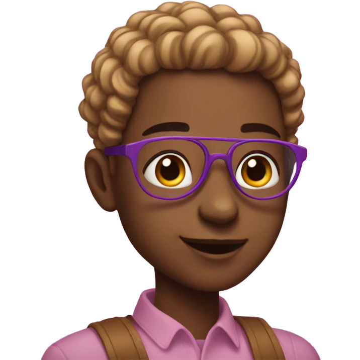 🥰 with 💜 emoji