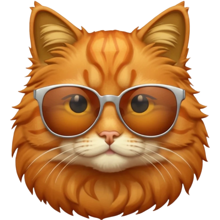 Cat wearing sunglasses emoji