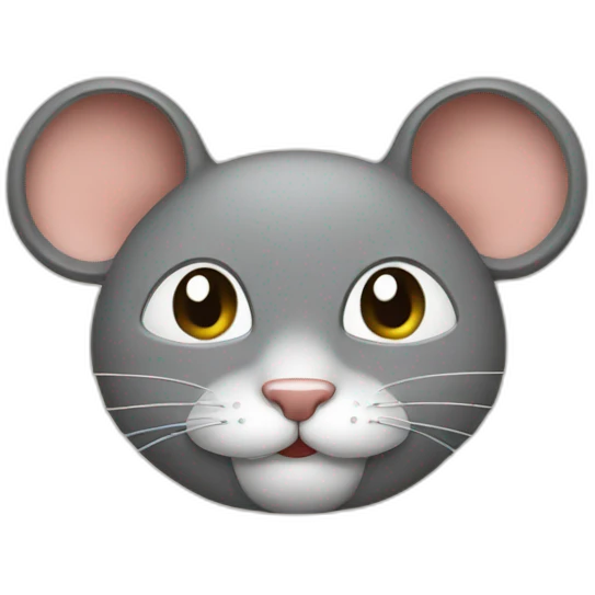 Chat souris emoji