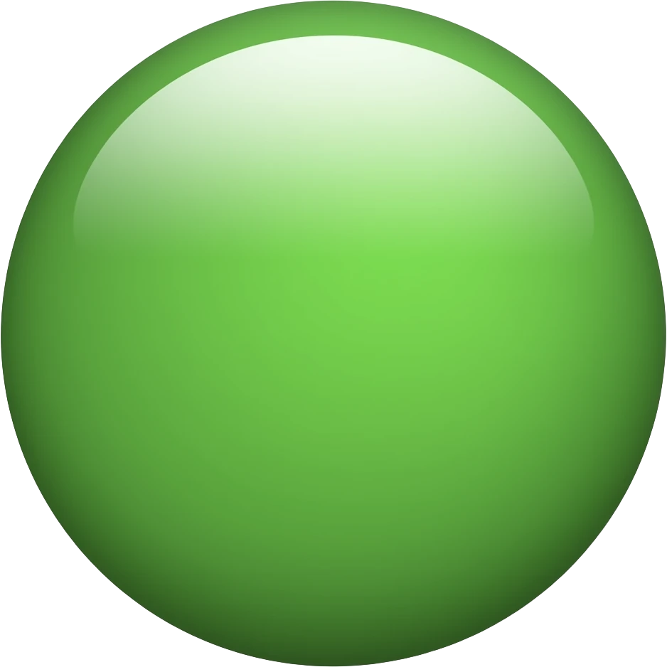 Green Circle emoji