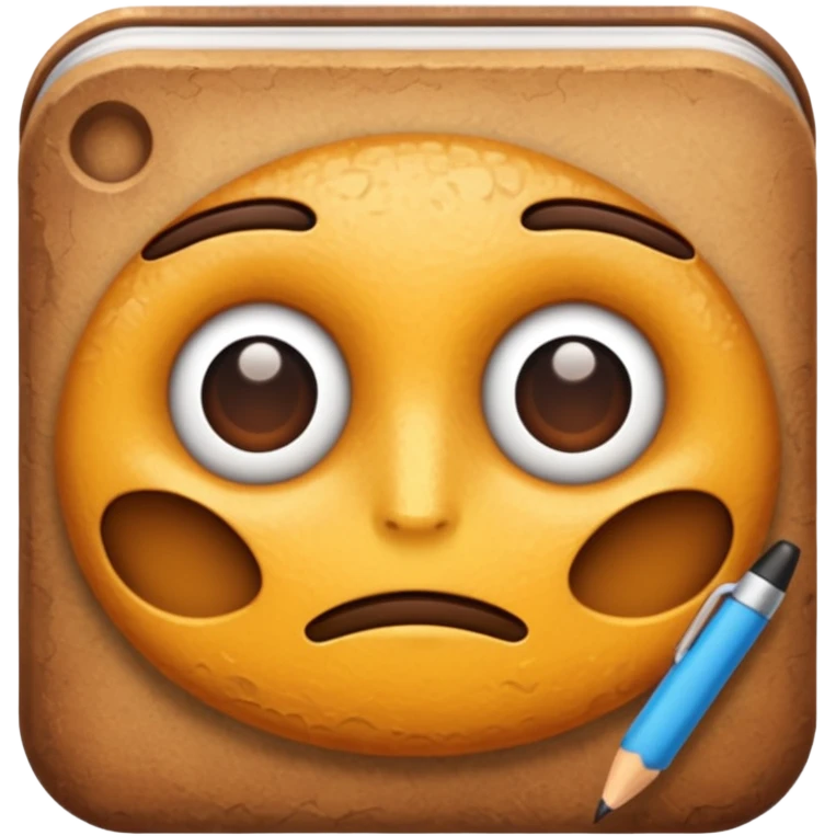 gommage avec ecriture emoji