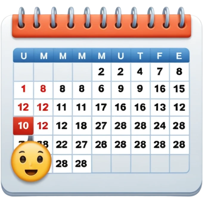 calendar emoji