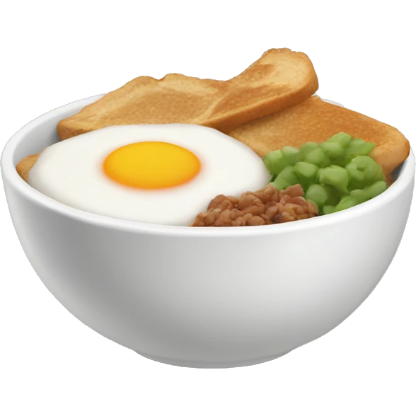 Breakfast bowl emoji