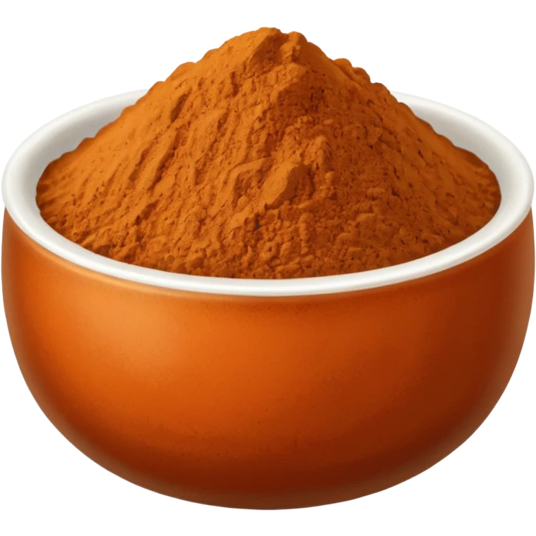 nutmeg powder in a small bowl emoji
