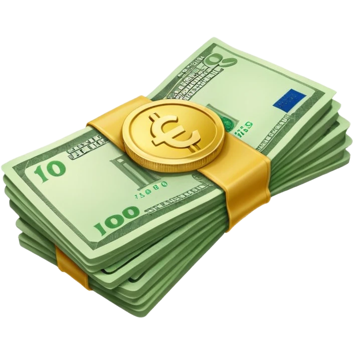 euros cash emoji