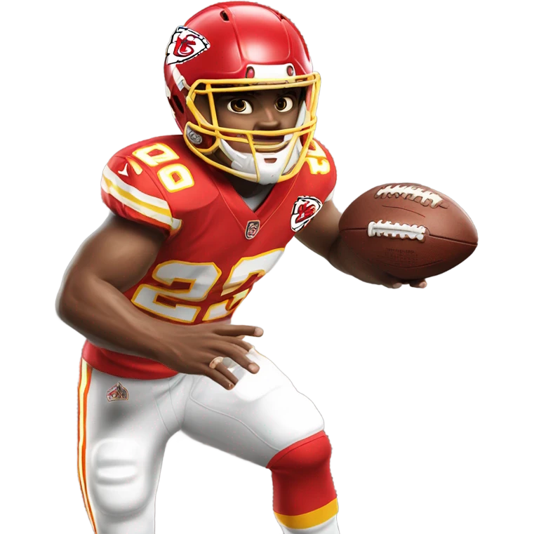 Chiefs football player emoji