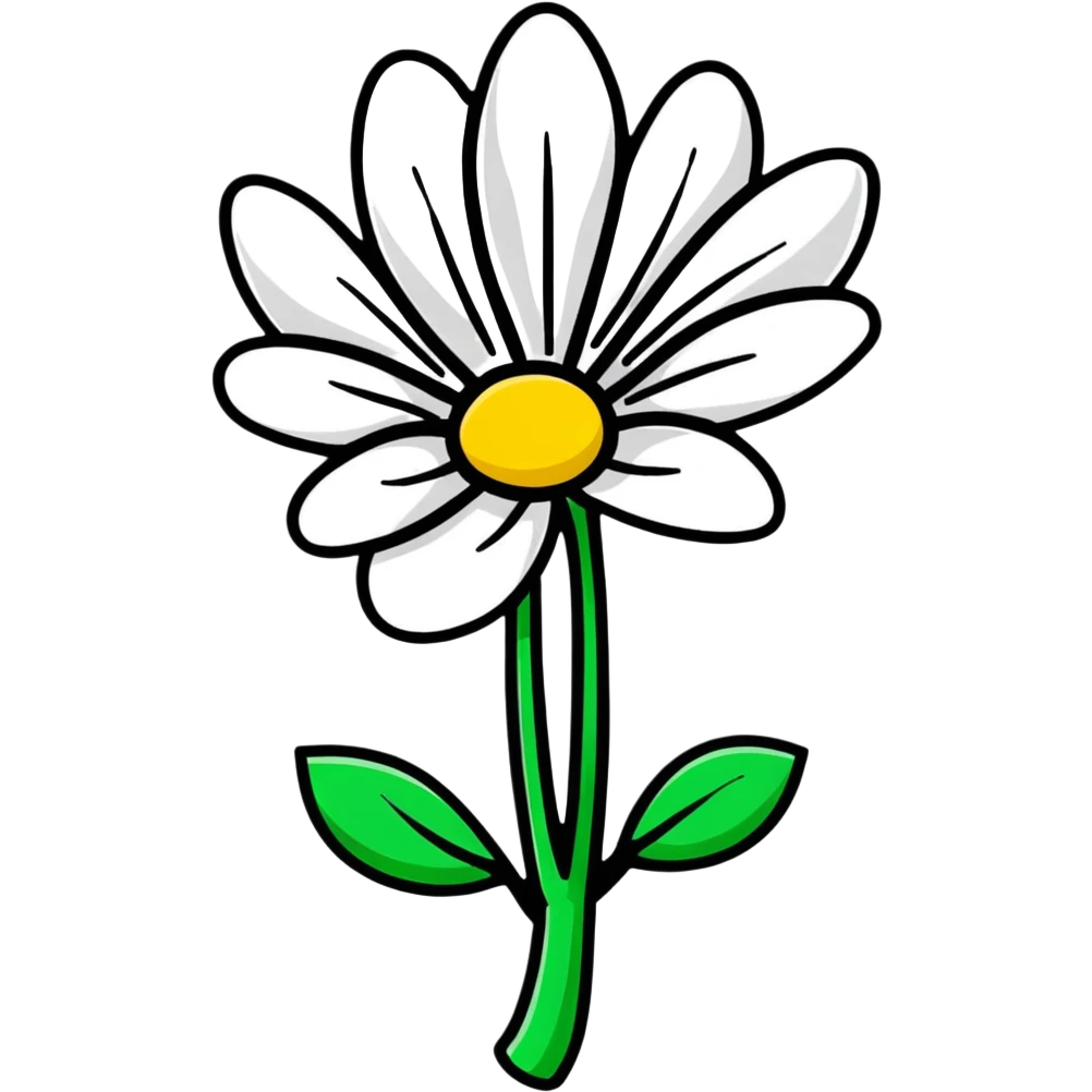 flower made of liquid emoji