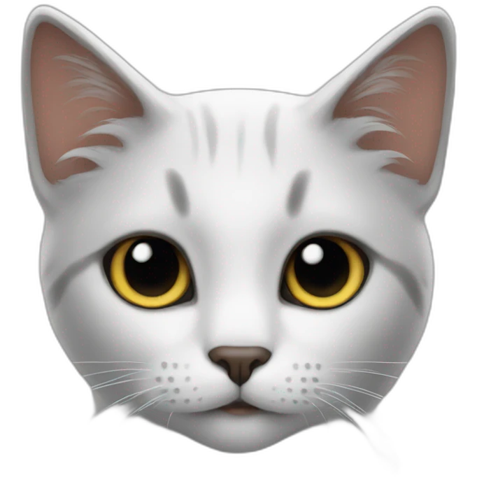 Cat angel emoji