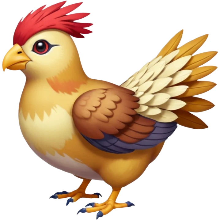Pidgeotto-Fakémon-hybrid-creature (full body)  emoji