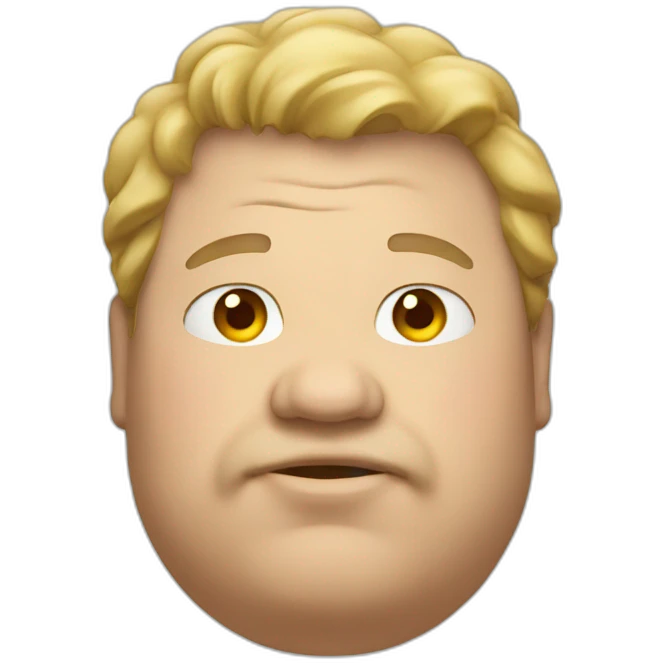fat man emoji