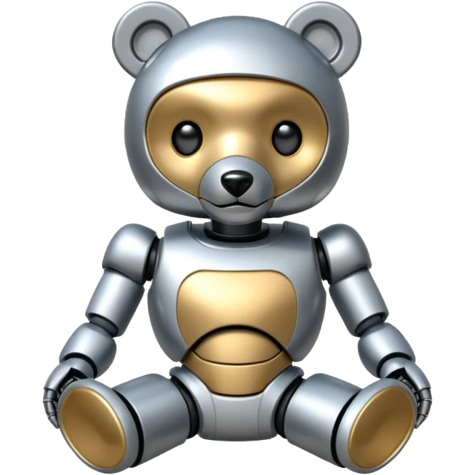 Robot teddy  emoji
