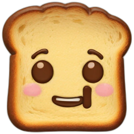 Butterbrot mit Nutella emoji