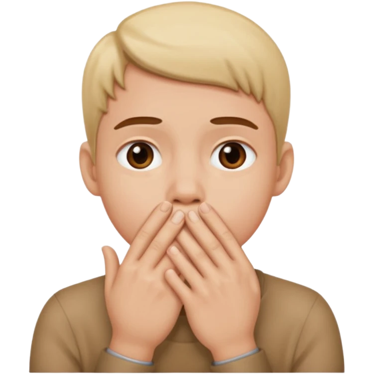 🤫🤫🧏 emoji