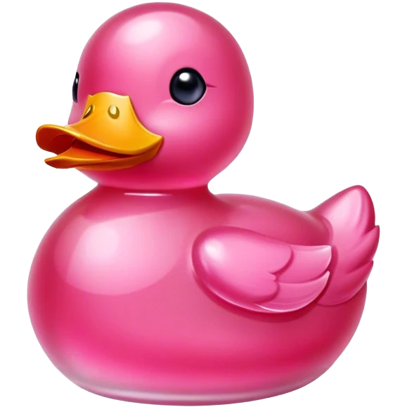 pink duck jelly candy emoji