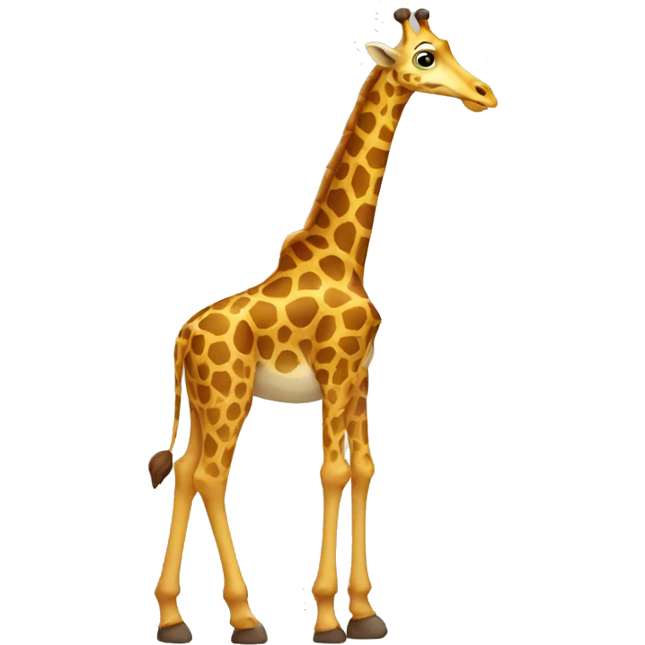 Tall girrafe emoji