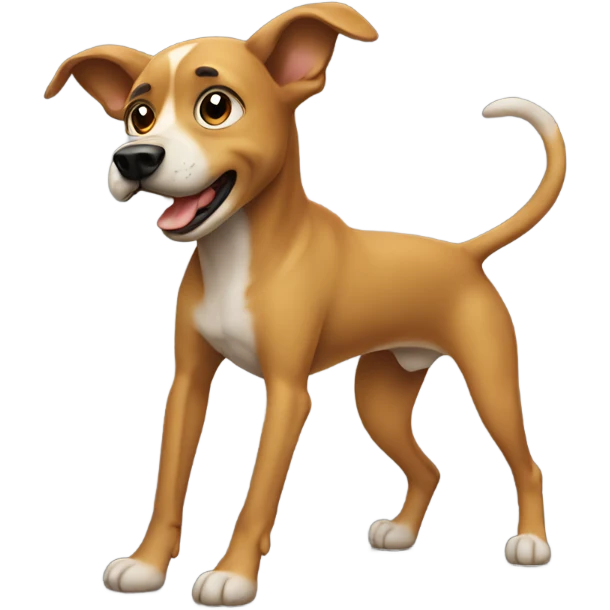 Dog twerking emoji