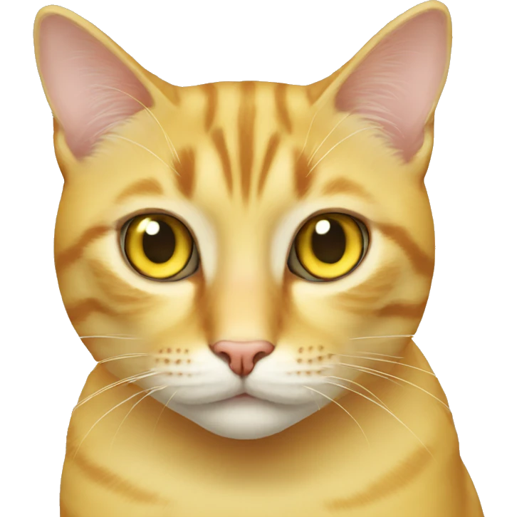 cat with just one eye, yellow cat emoji