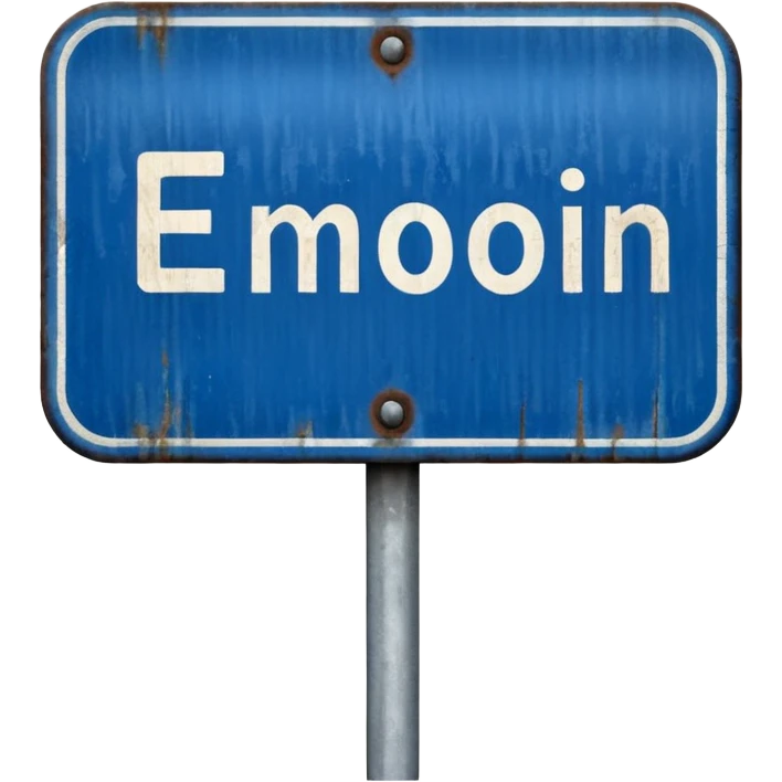 STREET SIGN emoji