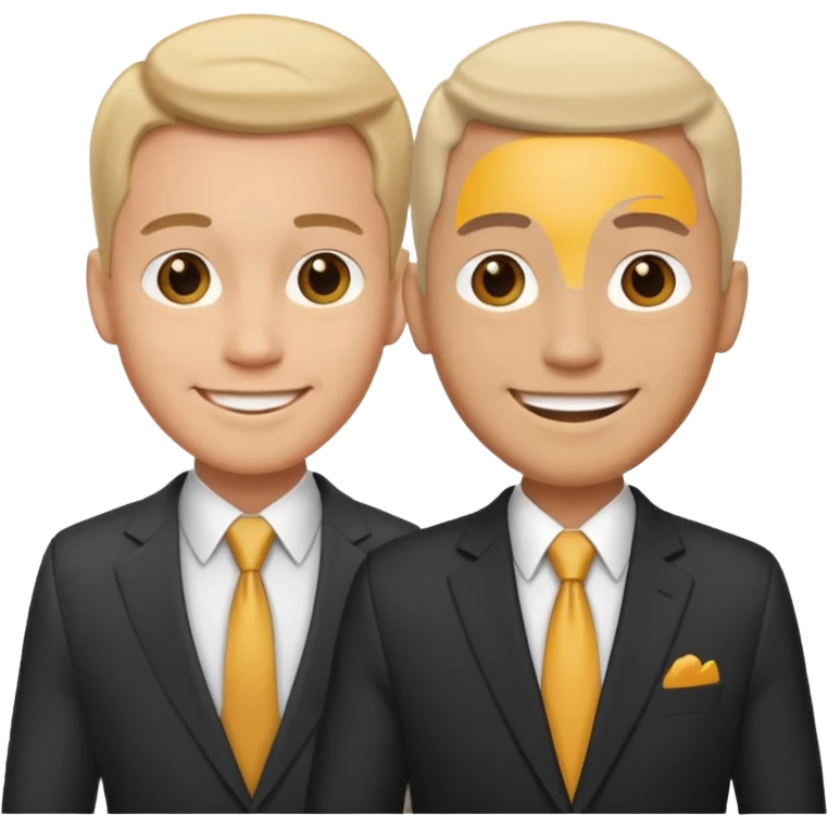 My brother and I are going 50% emoji